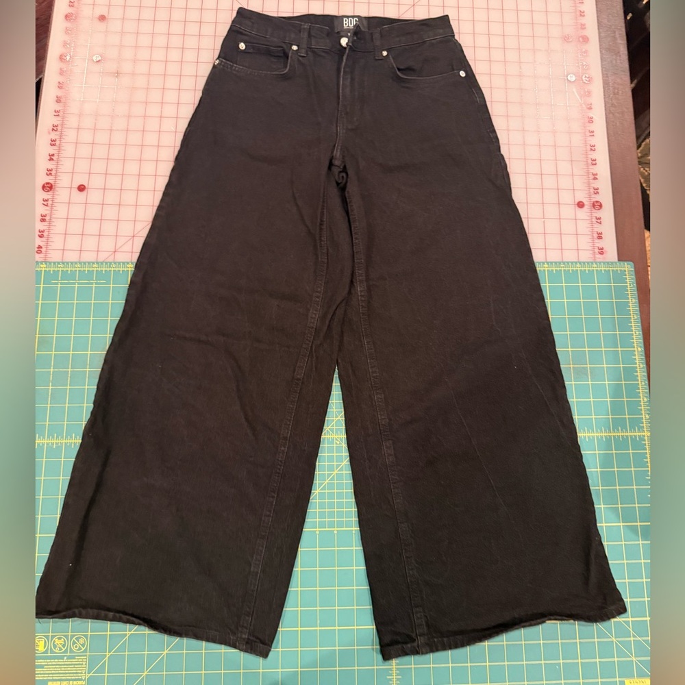 BDG Black Wide Leg Flare Jeans